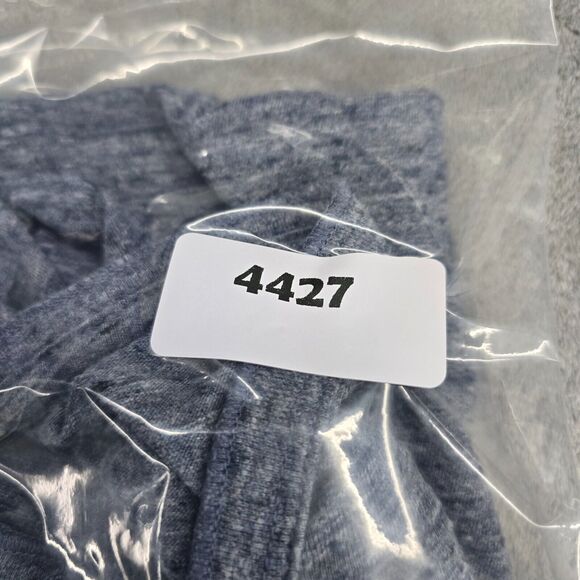 Marine Layer Men's Re-Spun Henley Long Sleeve Shirt Size Large Blue Slub - Picture 9 of 9